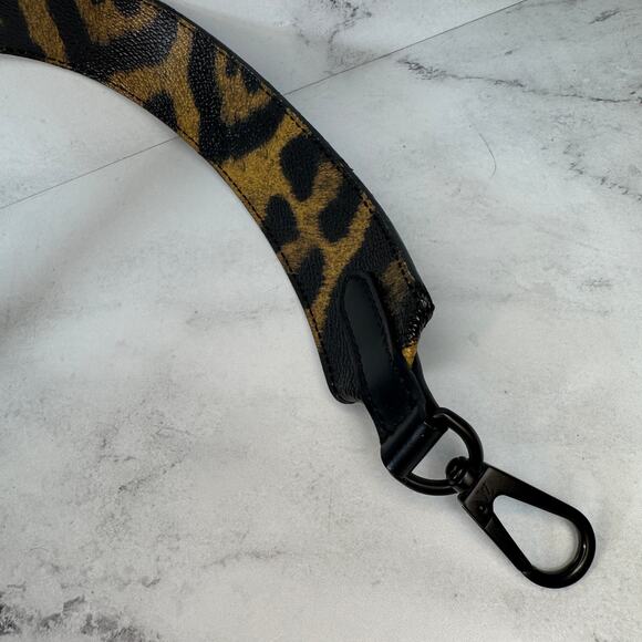 Louis Vuitton Leopard Bandouliere Bag Shoulder Strap Leather Animal Print LV - Picture 6 of 9